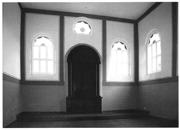 Aron Kodesh Seitenansicht